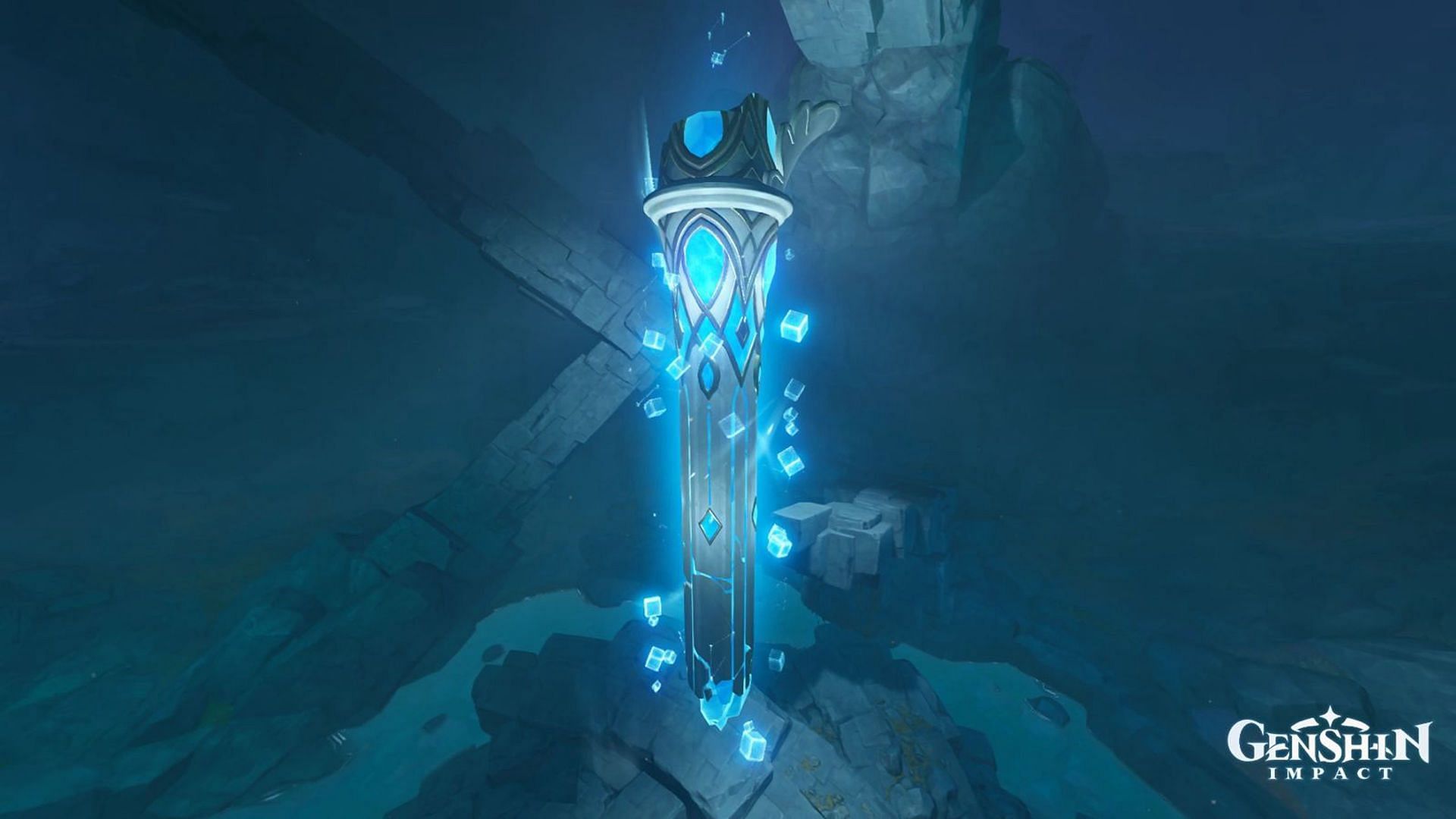 A Celestial Nail in the depths of the Chasm (Image via HoYoverse)